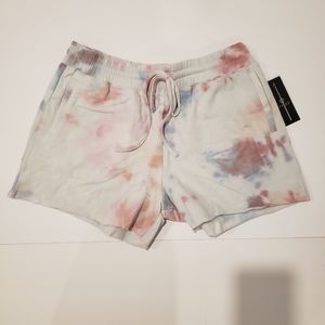 AR-33 Arx lab tie-dye fleece shorts raspberry size M